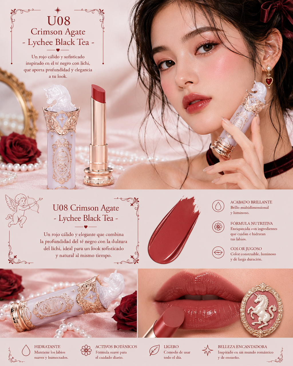 Knight Unicorn Glazed Lipstick