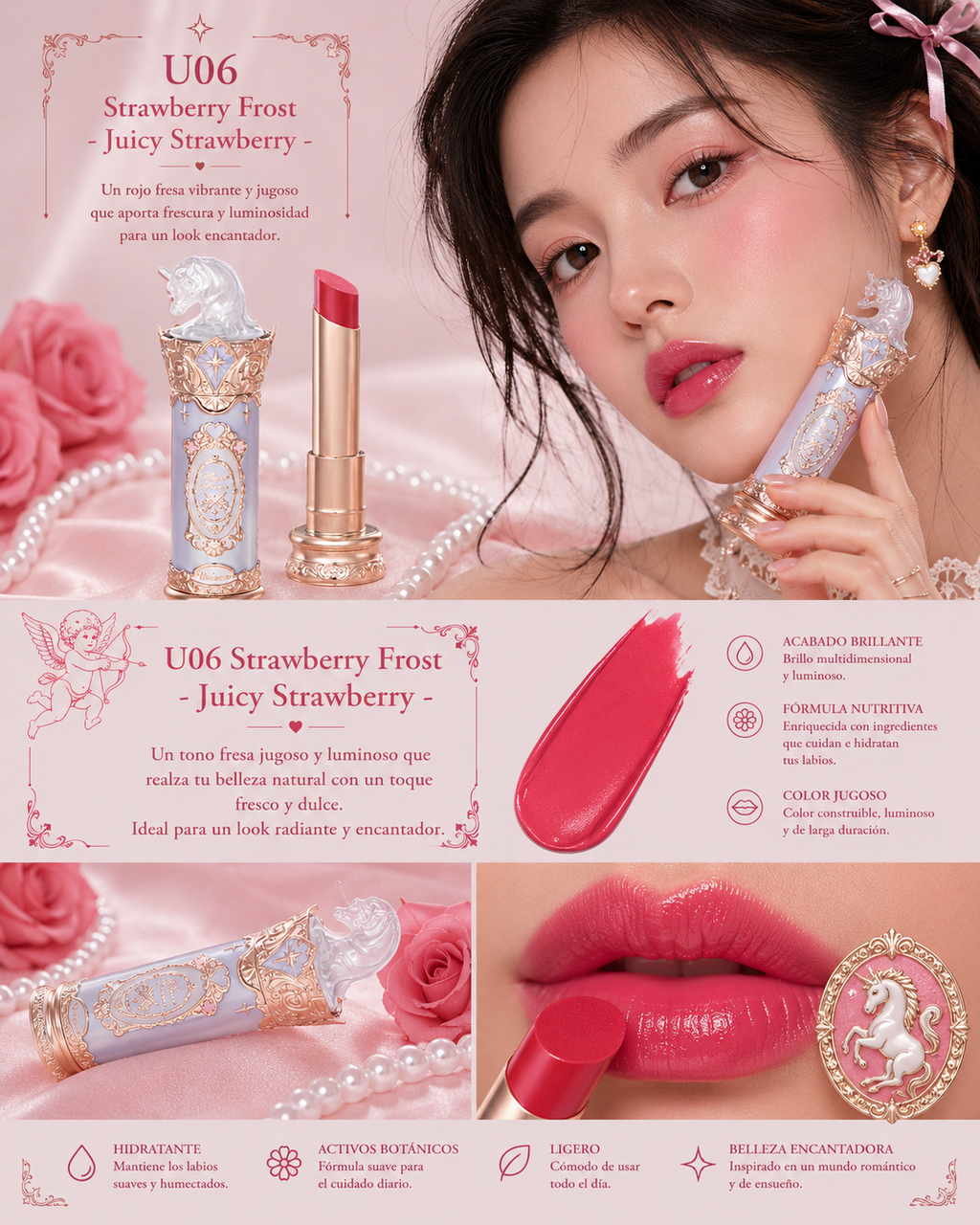 Knight Unicorn Glazed Lipstick