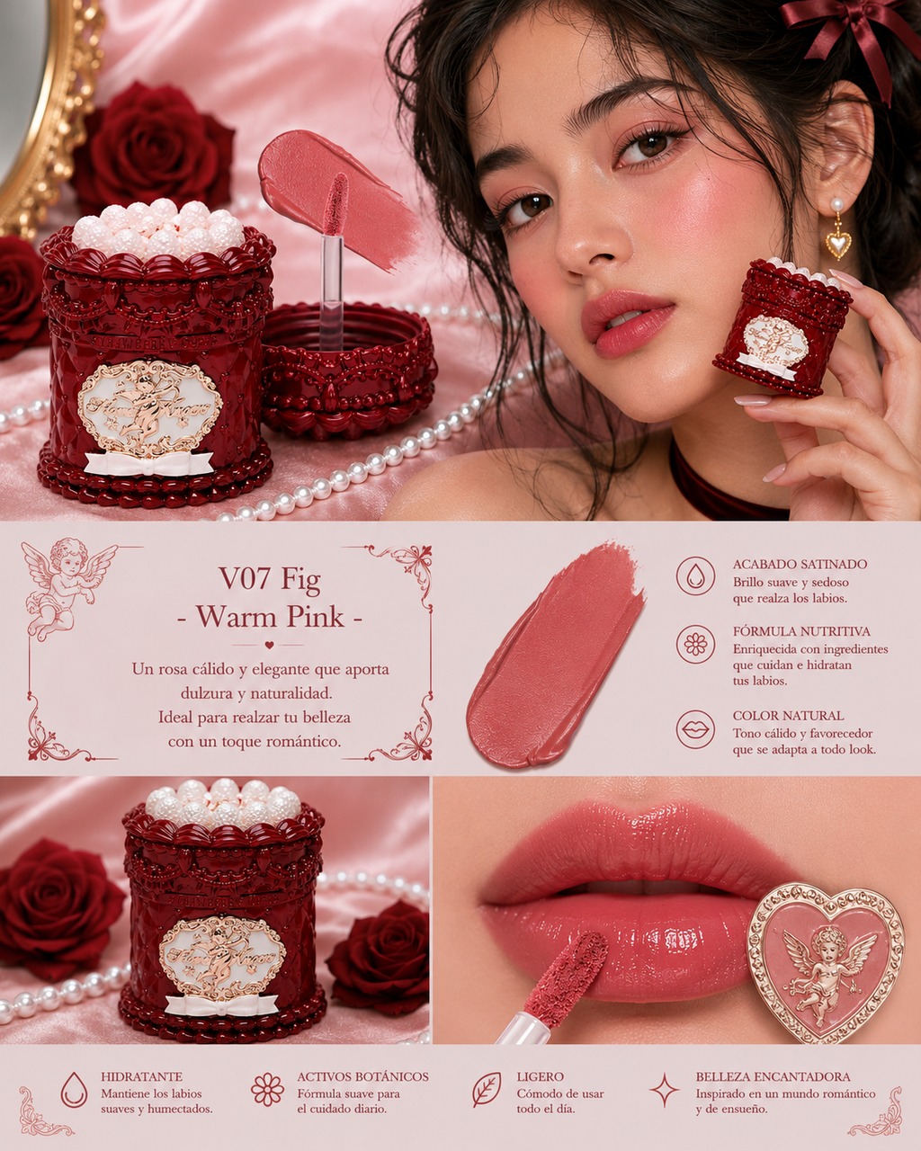 Stawberry Cupid Cake Lip Cream