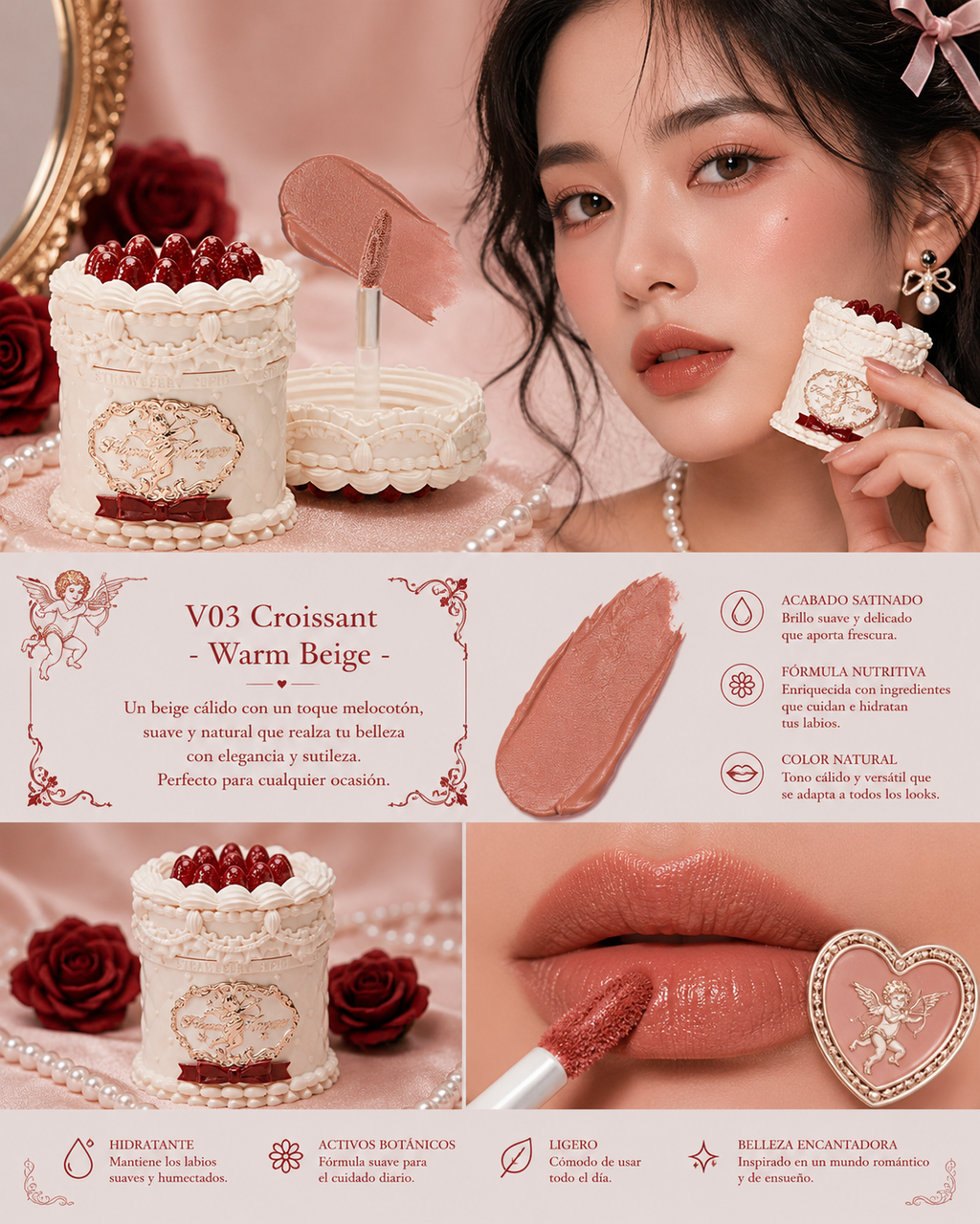 Stawberry Cupid Cake Lip Cream