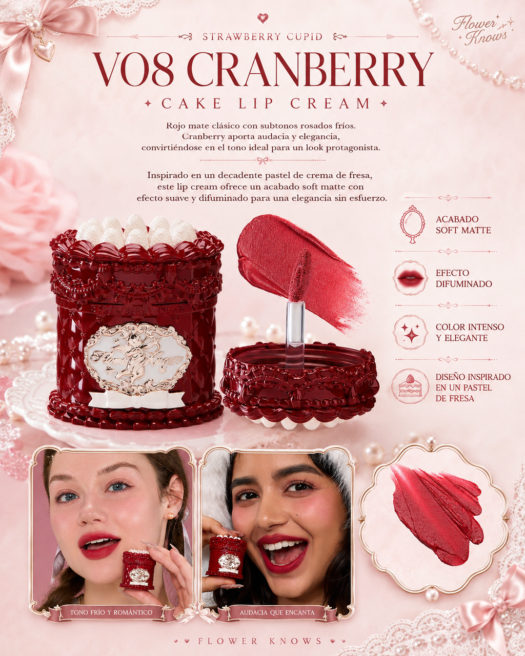 Stawberry Cupid Cake Lip Cream