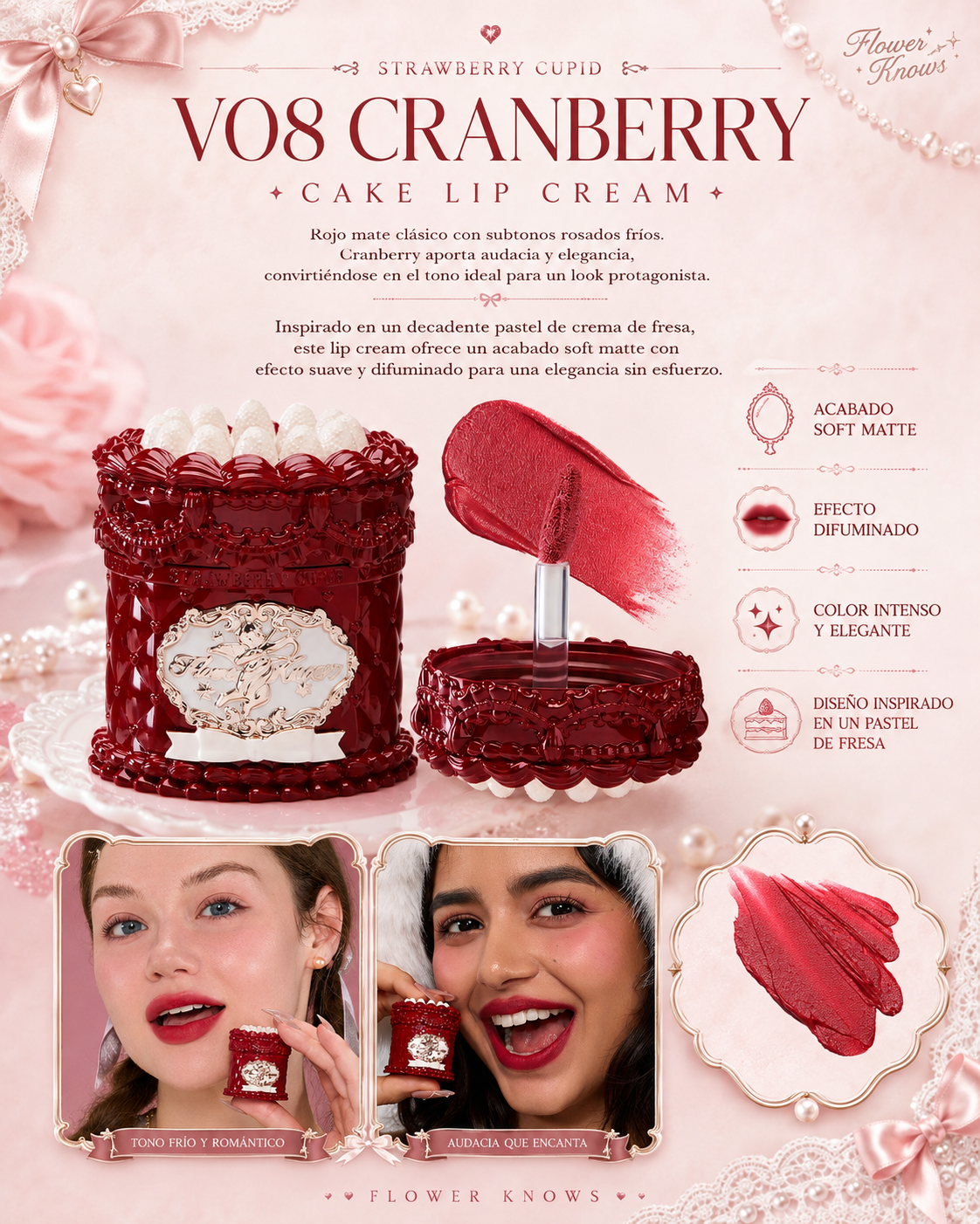 Stawberry Cupid Cake Lip Cream