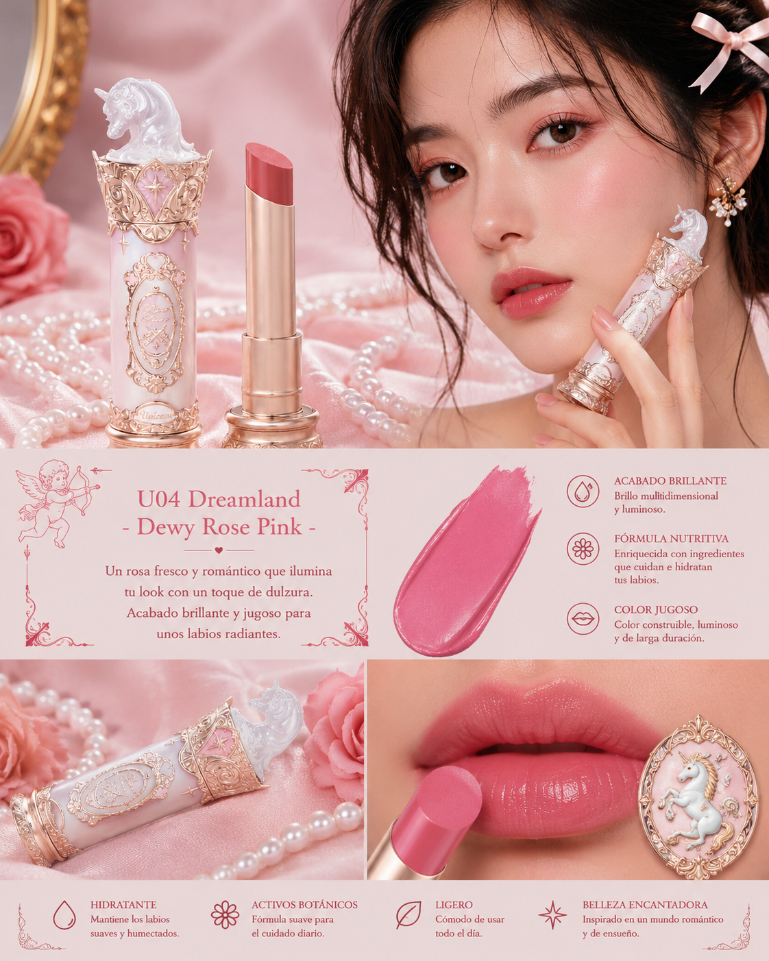 Knight Unicorn Glazed Lipstick