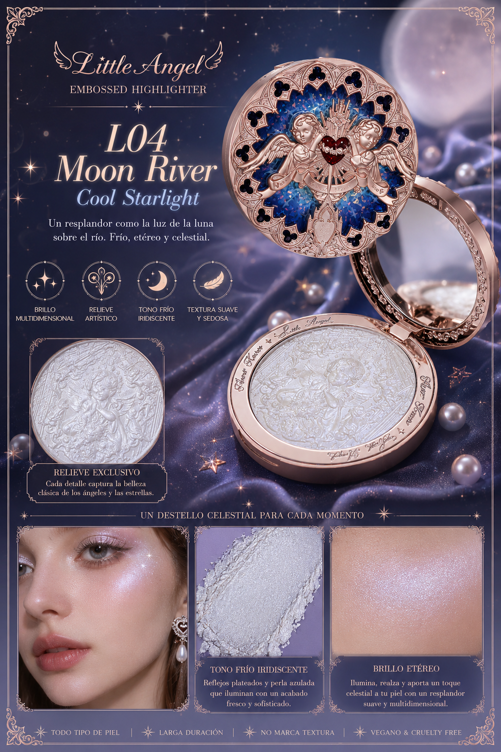 Little Angel Embossed Highlighter
