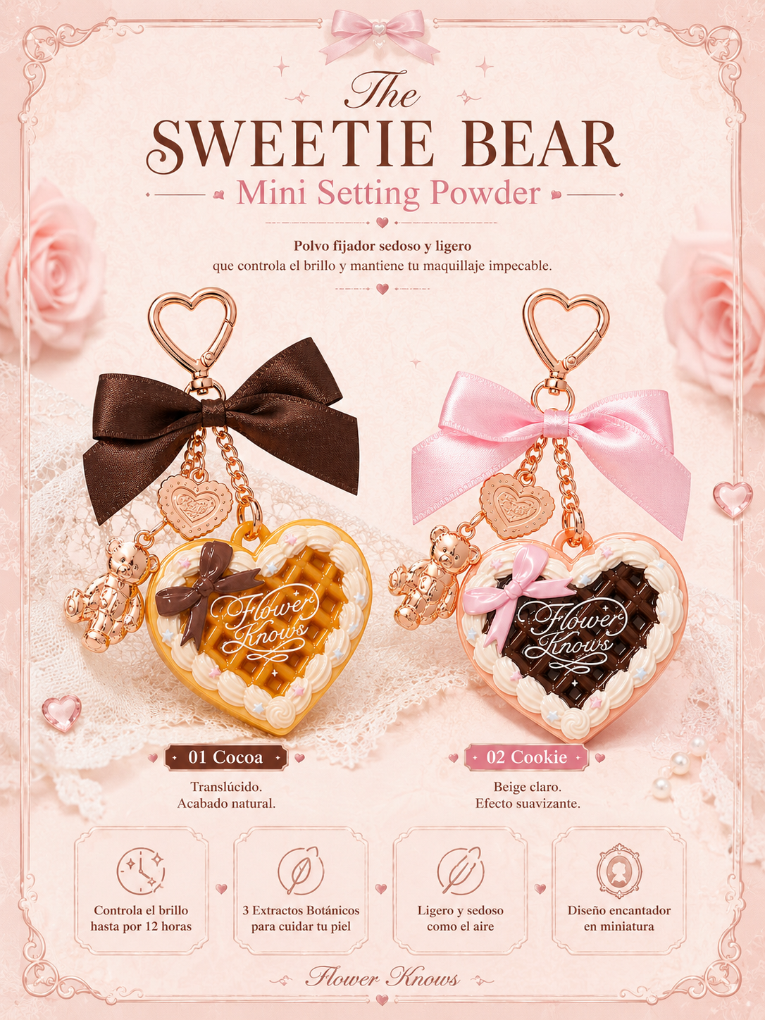 The Sweetie Bear Mini Setting Powder