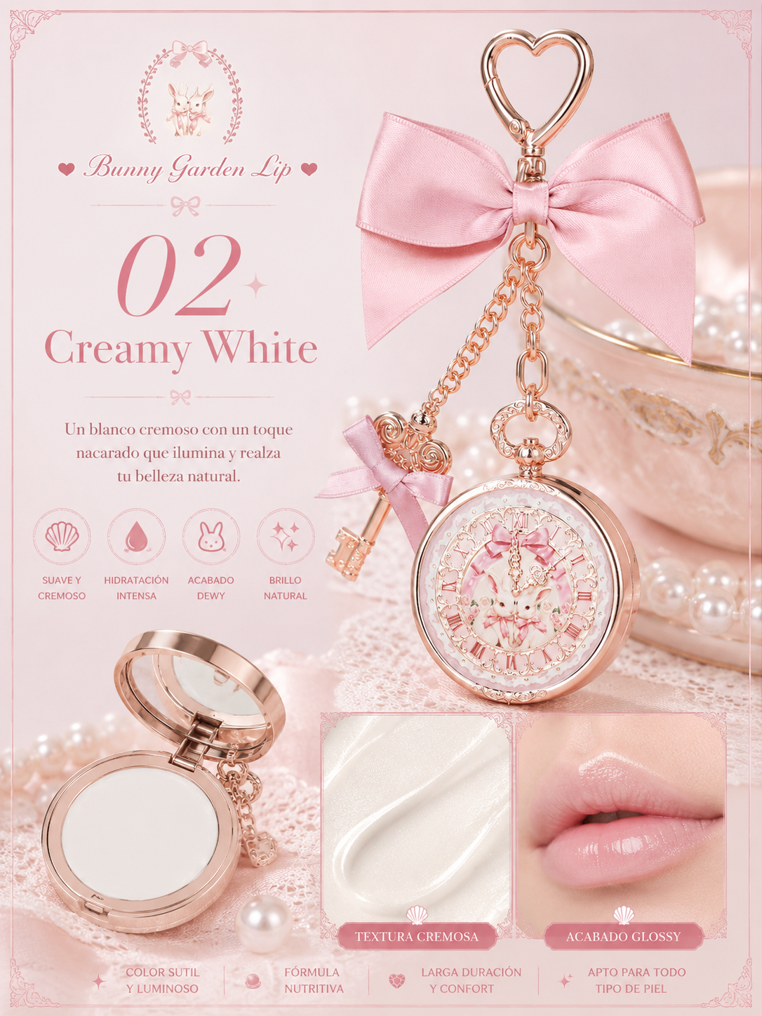 Bunny Garden Lip Balm