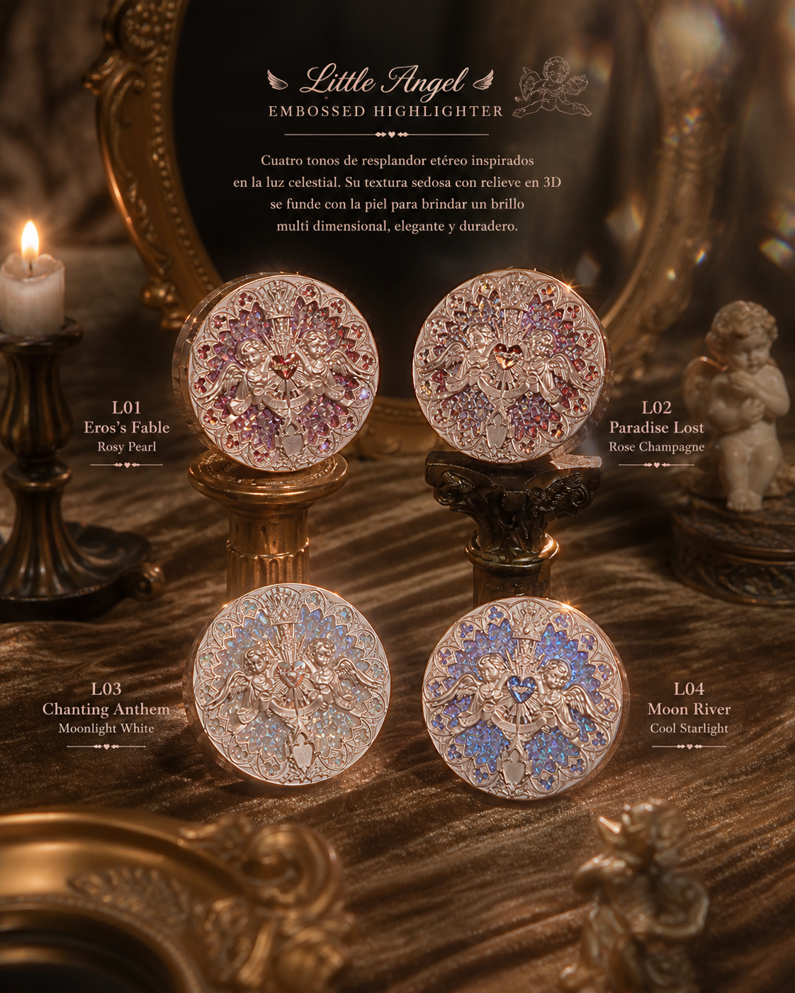 Little Angel Embossed Highlighter