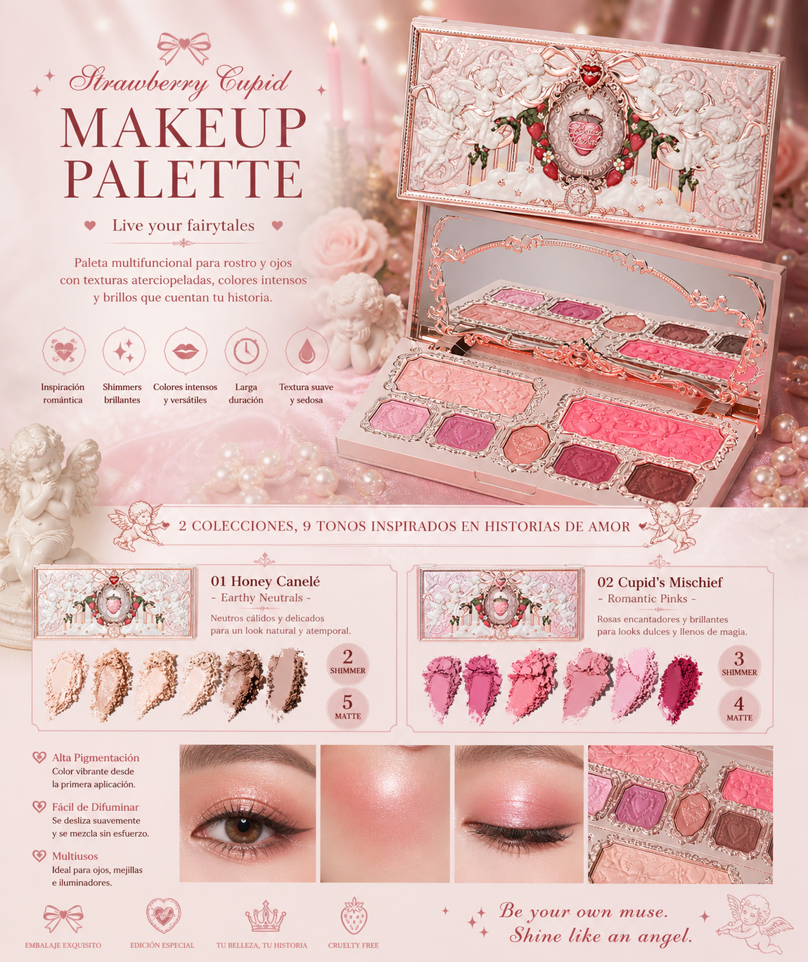 Strawberry Cupid Makeup Palette