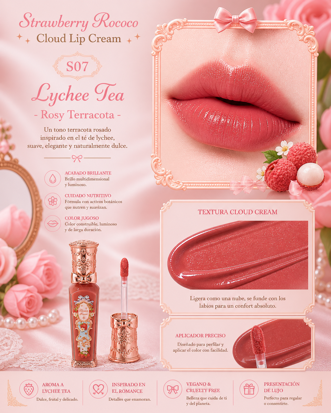 Strawberry Rococo Cloud Lip Cream