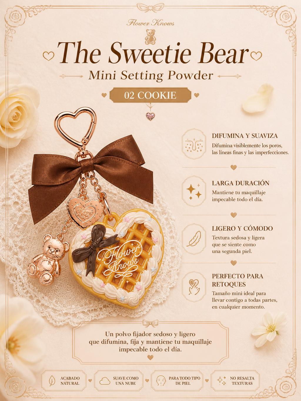 The Sweetie Bear Mini Setting Powder