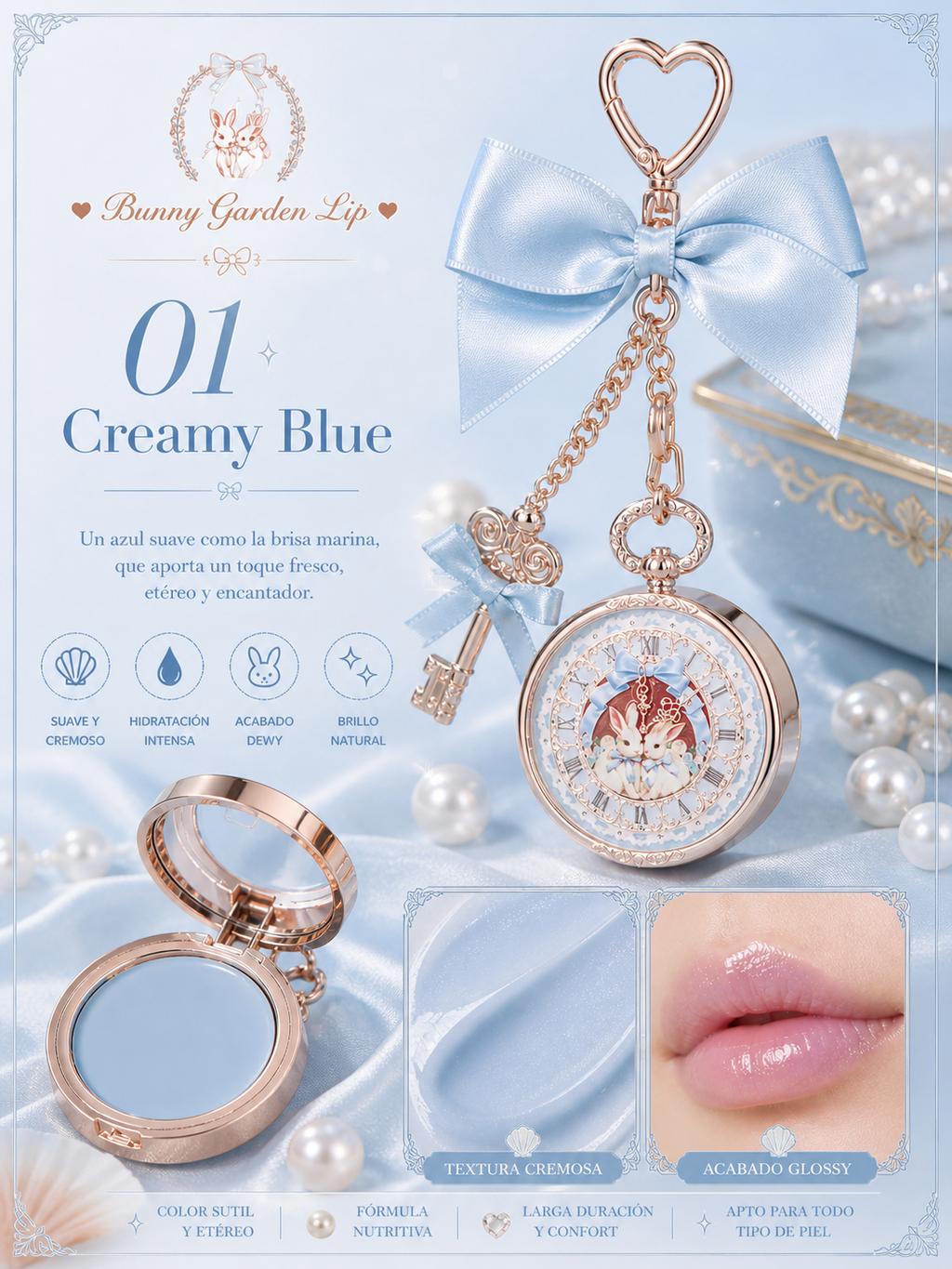 Bunny Garden Lip Balm