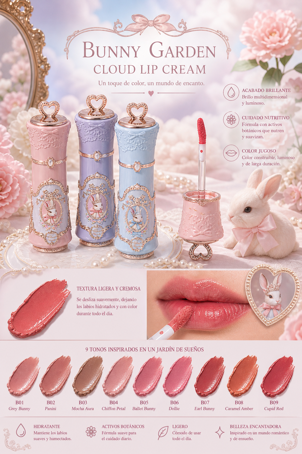 Bunny Garden Cloud Lip Cream