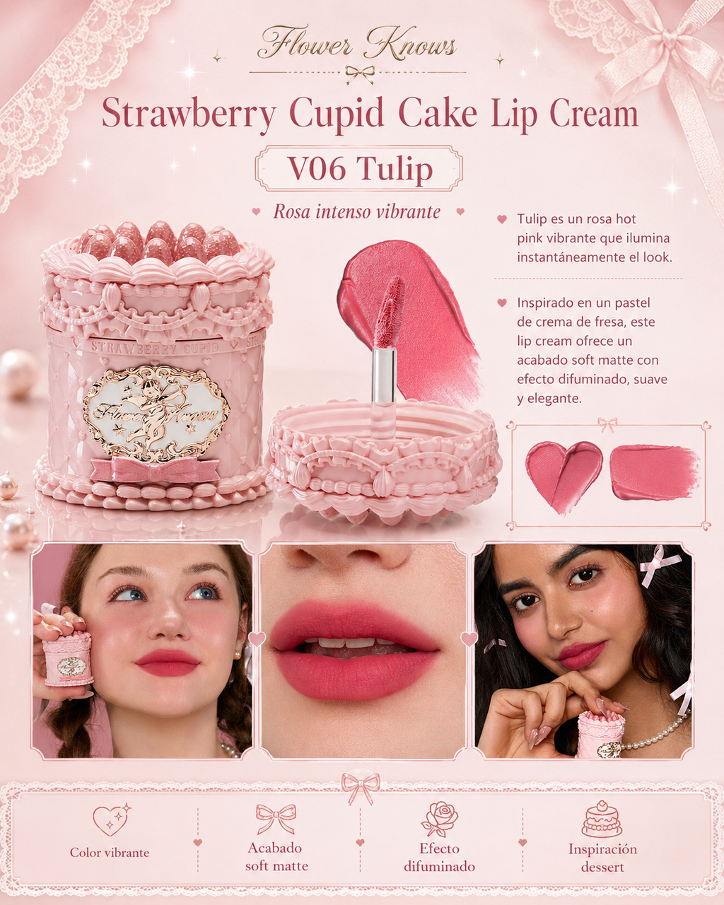 Stawberry Cupid Cake Lip Cream