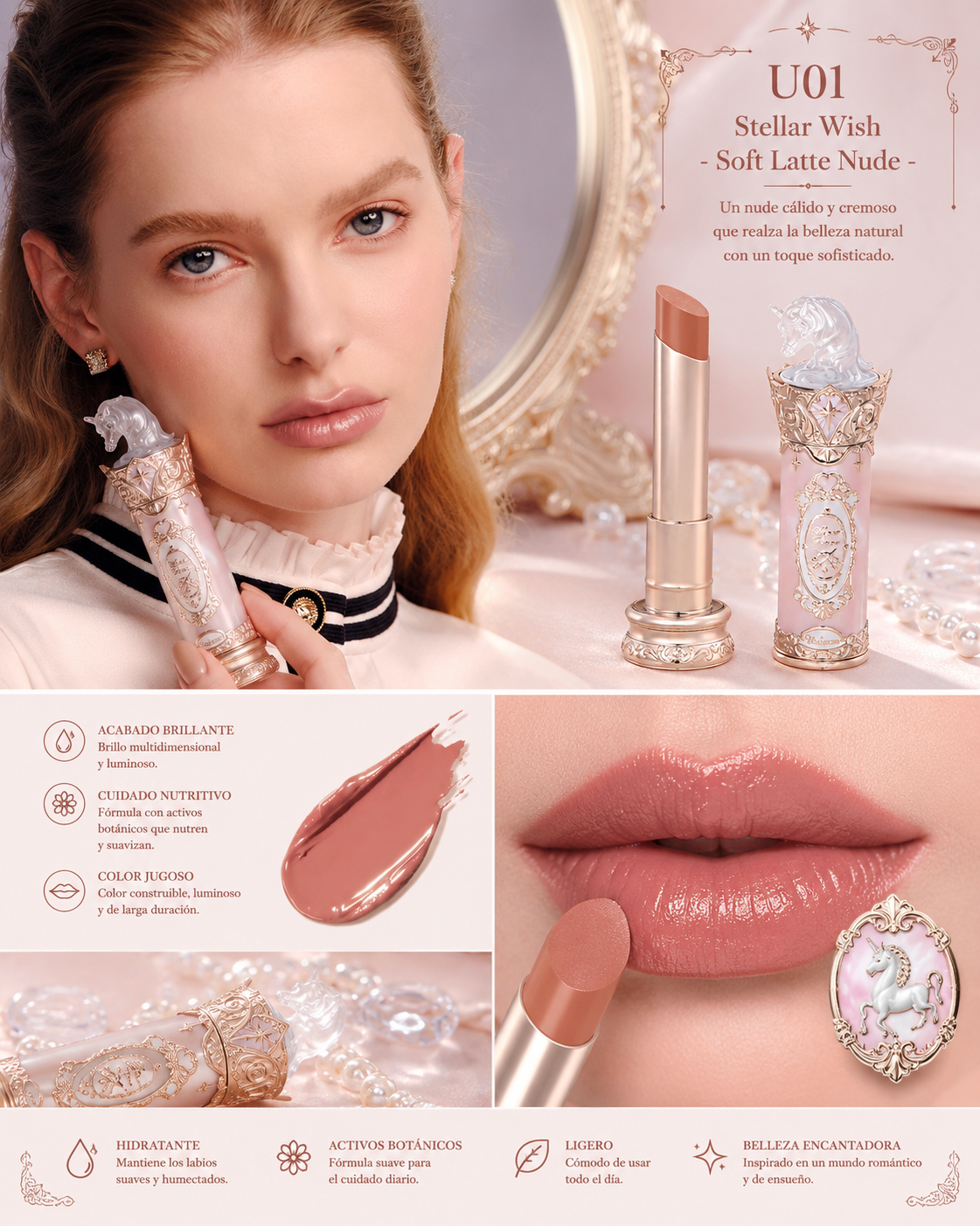 Knight Unicorn Glazed Lipstick