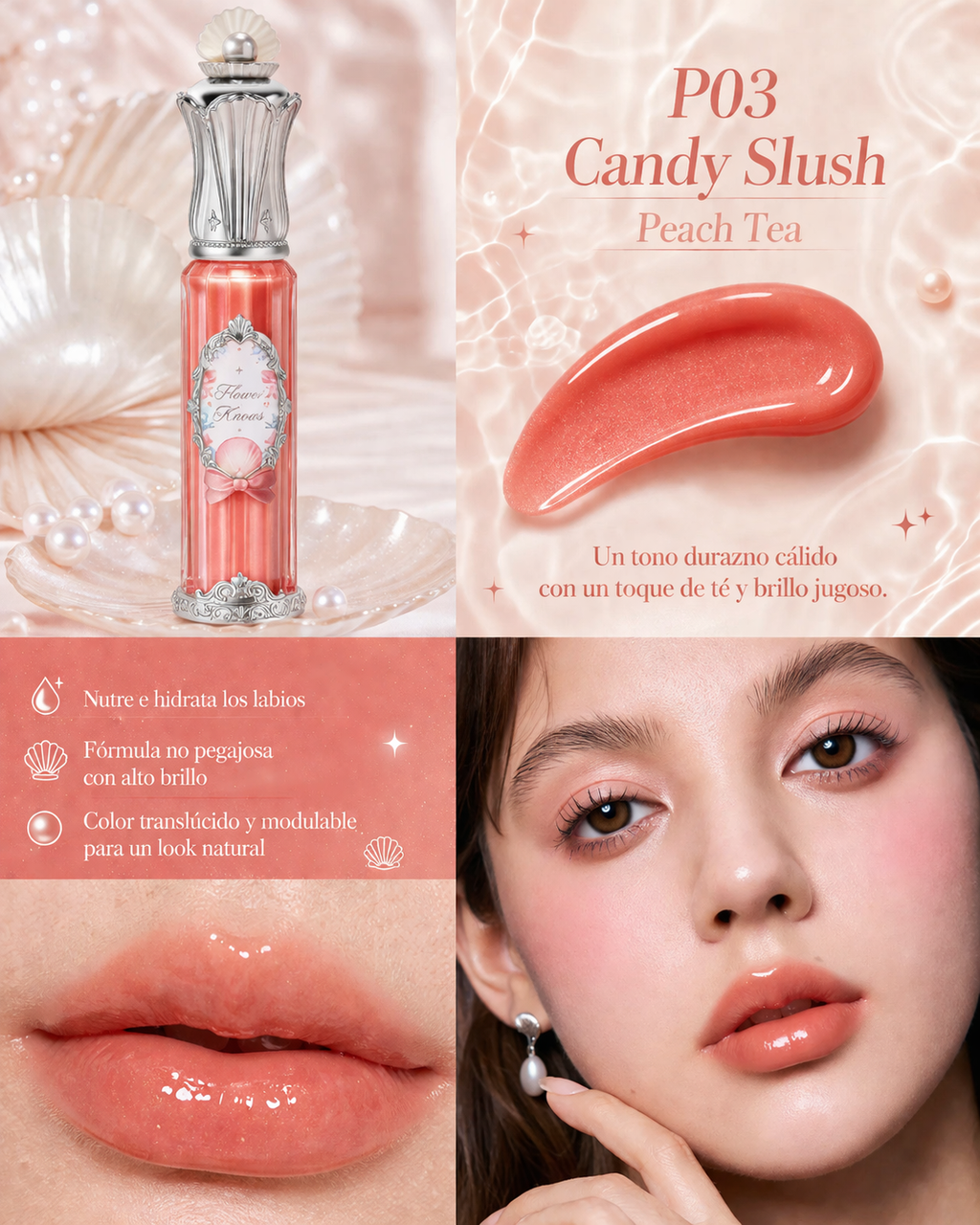 Shell's Jewel Nourishing Lip Glaze