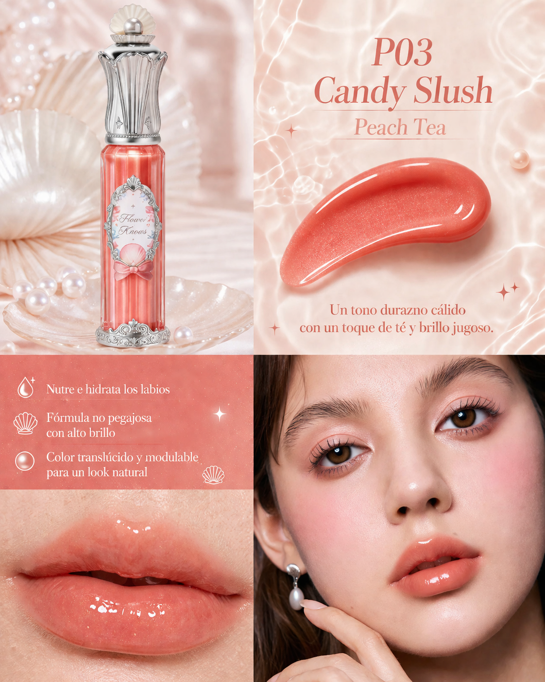 Shell's Jewel Nourishing Lip Glaze
