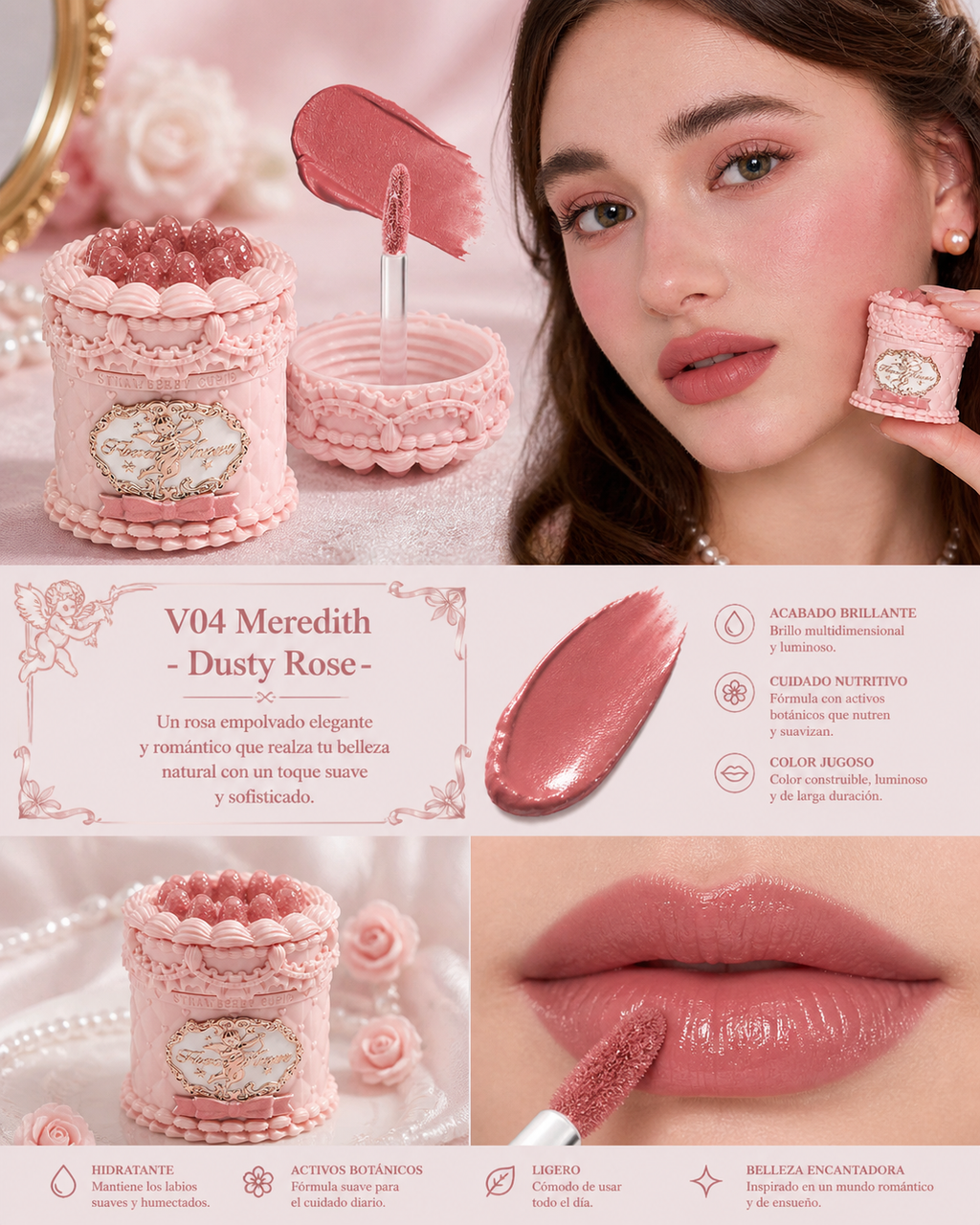 Stawberry Cupid Cake Lip Cream