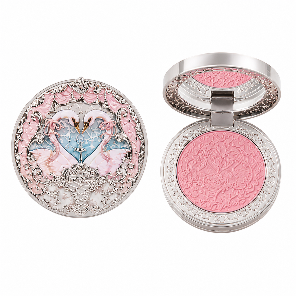 Swan Ballet Embossed Blush