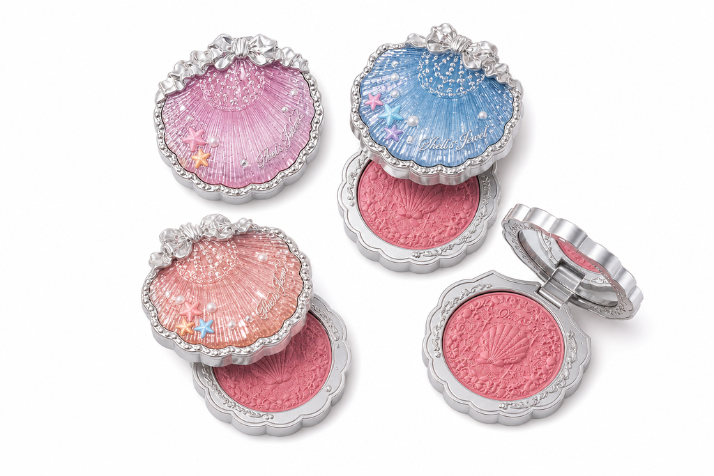 Shell´s Jewel Silk Satin Blush